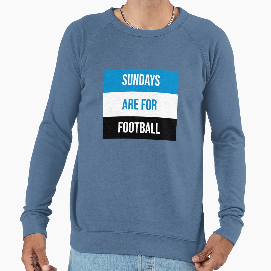 Sundays Are Football Sweatshirt - Fun Novelty Design for Adults - T-Shirt, Sweatshirt, Hoodie