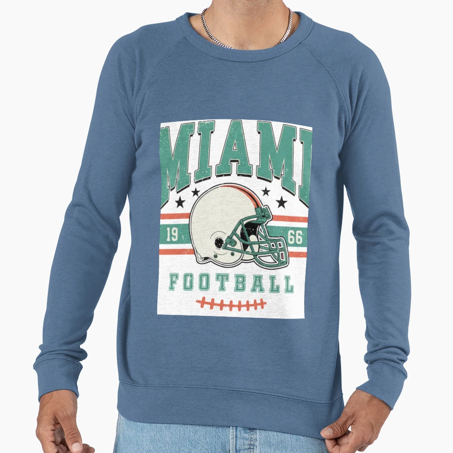 Miami Dolphins Sweatshirt - Streetwear Style Unisex - T-Shirt, Sweatshirt, Hoodie