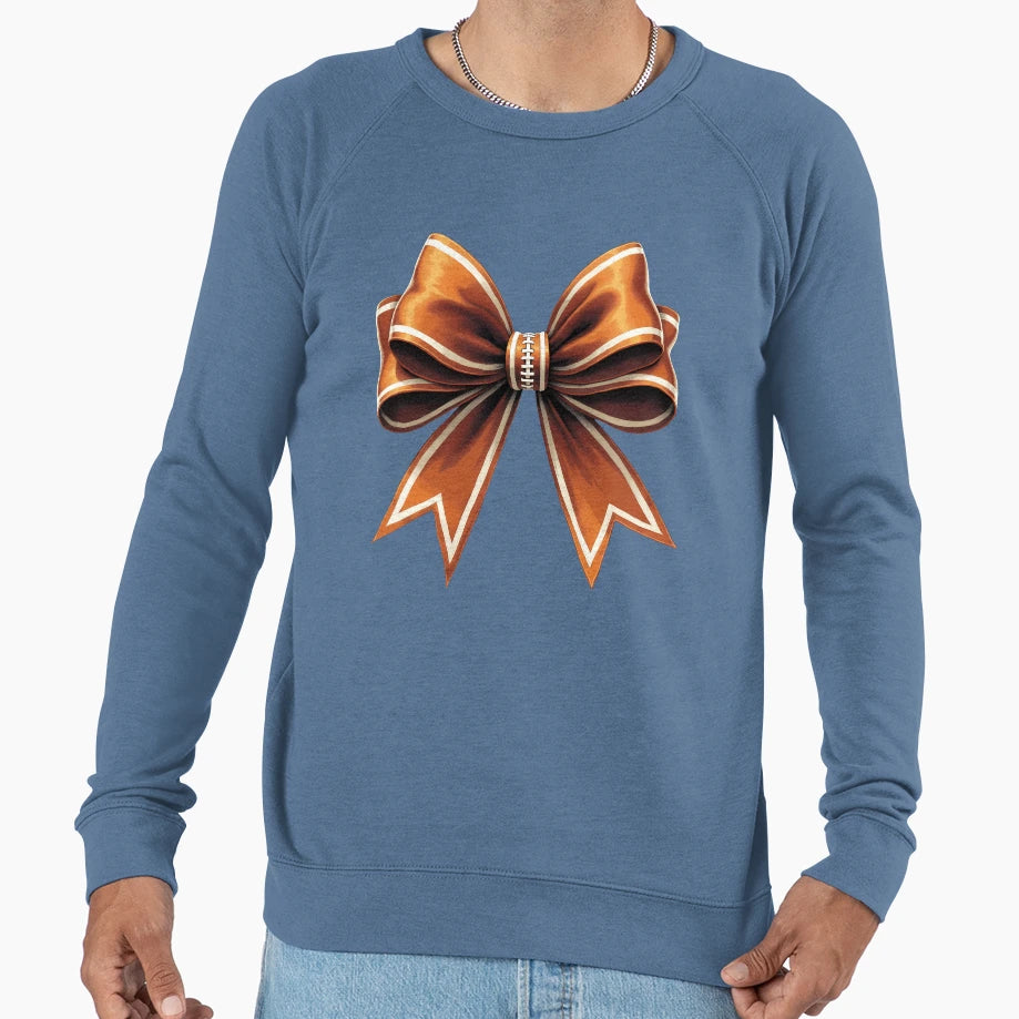 Coquette Bow Pumpkin American Sweatshirt - Fun Novelty Design Men Women - T-Shirt, Sweatshirt, Hoodie