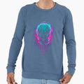 Pumpkin Halloween Baseball Ice Cream Sweatshirt - Streetwear Style Unisex - T-Shirt, Sweatshirt, Hoodie