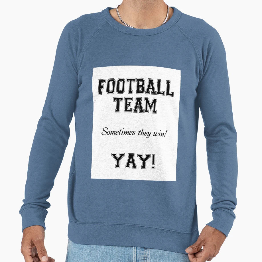 Generic Football Fan Sweatshirt - Custom Art Print Unisex - T-Shirt, Sweatshirt, Hoodie