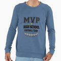 Mvp High School Football Team Sweatshirt - Novelty Apparel Unisex - T-Shirt, Sweatshirt, Hoodie