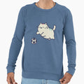 Soccer Football Cat Chubby Crayon Sweatshirt - Custom Art Print Unisex - T-Shirt, Sweatshirt, Hoodie