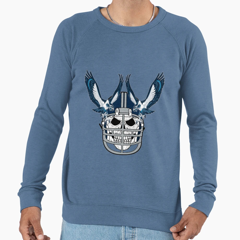 Seahawks Skull Sweatshirt - Streetwear Style Men Women - T-Shirt, Sweatshirt, Hoodie