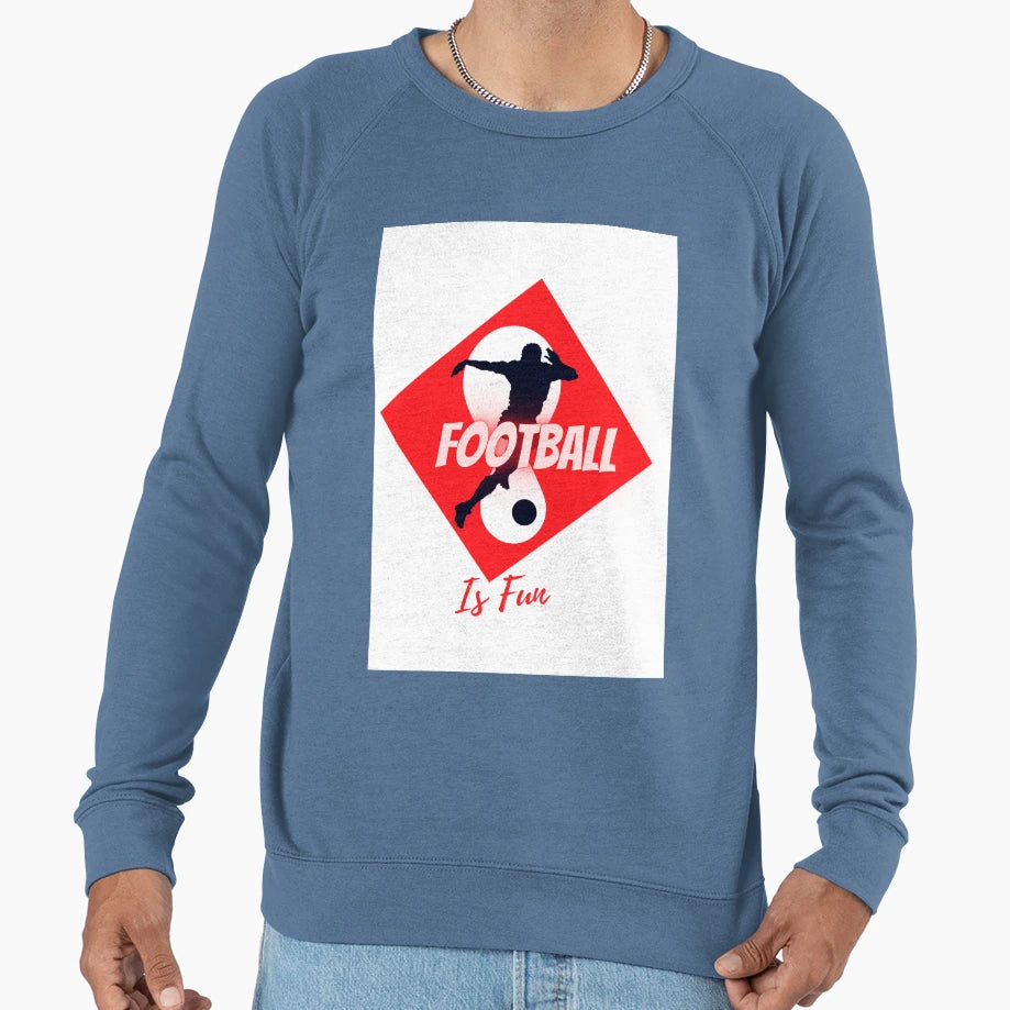 Football Sports Sweatshirt - Trendy Graphic Men Women - T-Shirt, Sweatshirt, Hoodie