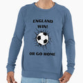 England Win Or Go Home Soccer Sweatshirt - Novelty Apparel Men Women - T-Shirt, Sweatshirt, Hoodie