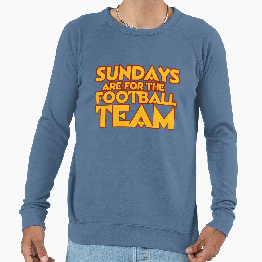 Sundays Are Football Team Sweatshirt - Trendy Graphic Unisex - T-Shirt, Sweatshirt, Hoodie