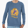 Soccer Skeleton Halloween Football Sweatshirt - Novelty Apparel Unisex - T-Shirt, Sweatshirt, Hoodie