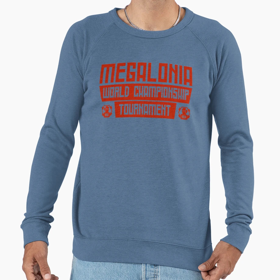 Megalonia World Championship Tournament Sweatshirt - Graphic Print Unisex - T-Shirt, Sweatshirt, Hoodie