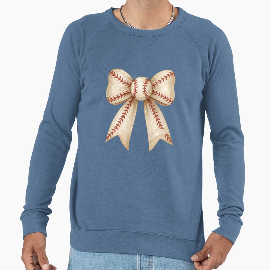 Baseball Ball Ribbon Sports Mothers Sweatshirt - Unique Graphic for Adults - T-Shirt, Sweatshirt, Hoodie