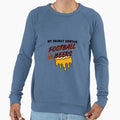 Chicago Bears Sunday Football Beers Sweatshirt - Graphic Print Unisex - T-Shirt, Sweatshirt, Hoodie