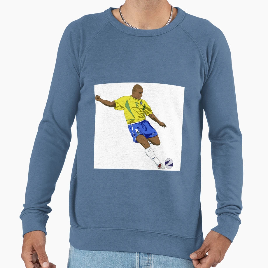 Roberto Carlos Digital Art Sweatshirt - Fun Novelty Design Men Women - T-Shirt, Sweatshirt, Hoodie