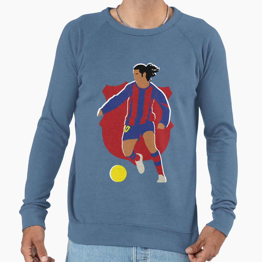 Ronaldinho Bc Fc Sweatshirt - Casual Everyday Wear for Adults - T-Shirt, Sweatshirt, Hoodie