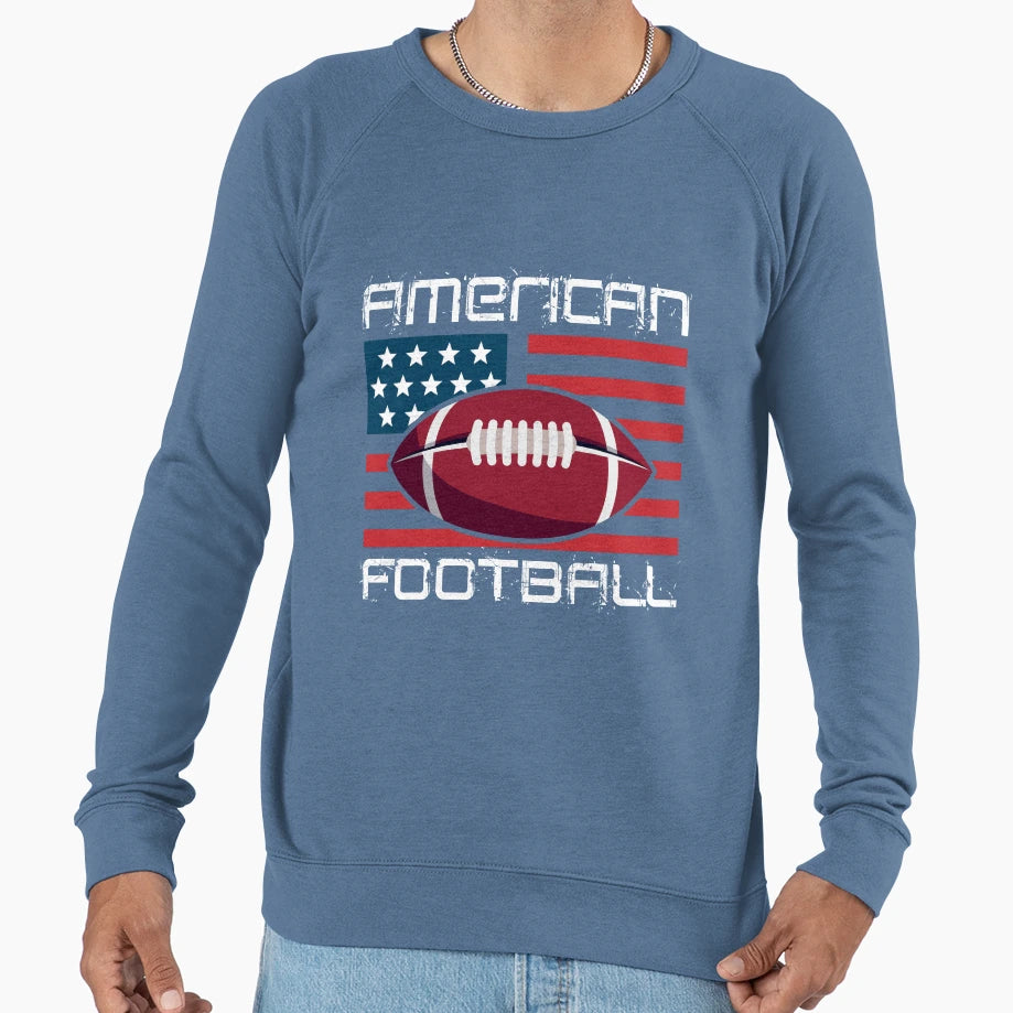 American Football Sweatshirt - Novelty Apparel for Adults - T-Shirt, Sweatshirt, Hoodie