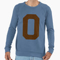 Number 0 Brown Zero Sports Number 0 Sweatshirt - Novelty Apparel Unisex - T-Shirt, Sweatshirt, Hoodie