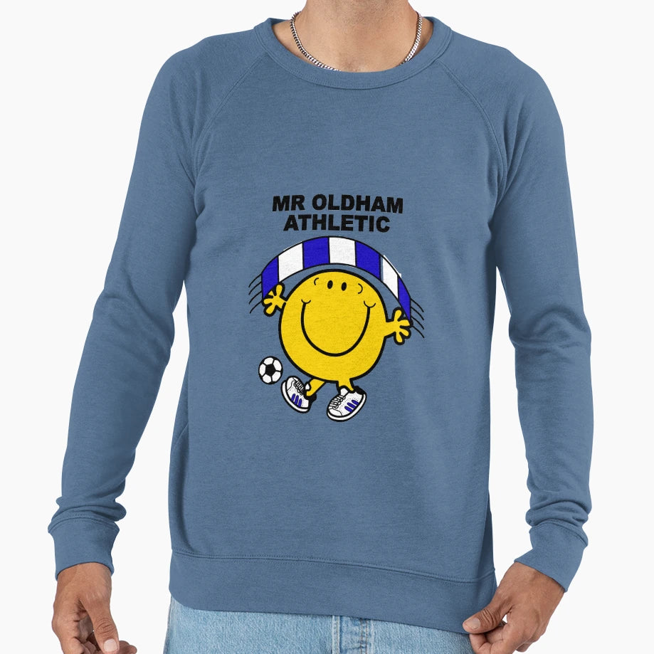 Oldham Athletic Football Sweatshirt - Graphic Print for Adults - T-Shirt, Sweatshirt, Hoodie