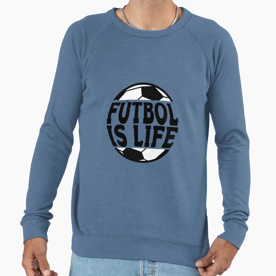 F Tbol Is Life Soccer Ball Lover Sweatshirt - Minimalist Print Unisex - T-Shirt, Sweatshirt, Hoodie