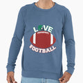 Love Football Sweatshirt - Minimalist Print for Adults - T-Shirt, Sweatshirt, Hoodie