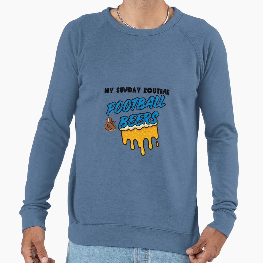 Carolina Panthers Sunday Sweatshirt - Casual Everyday Wear Men Women - T-Shirt, Sweatshirt, Hoodie