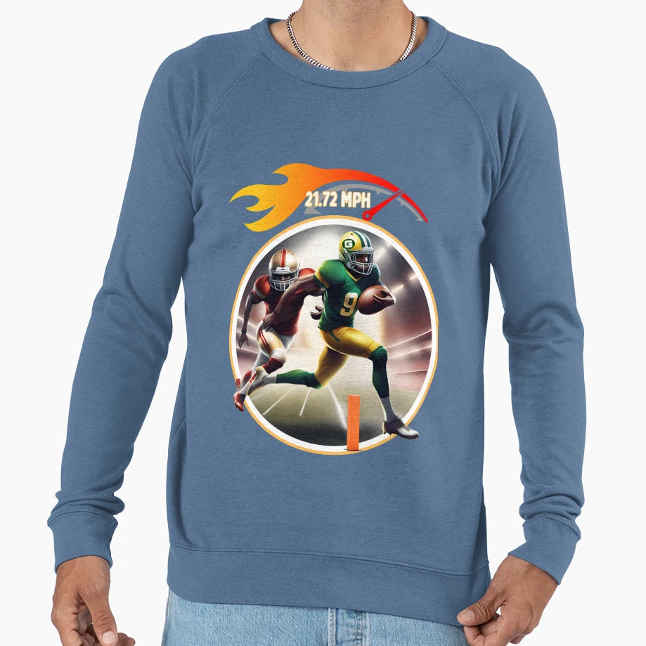 Wide Reciever Sweatshirt - Unique Graphic Men Women - T-Shirt, Sweatshirt, Hoodie