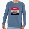 Sundays Are Football Sweatshirt - Aesthetic Graphic Men Women - T-Shirt, Sweatshirt, Hoodie