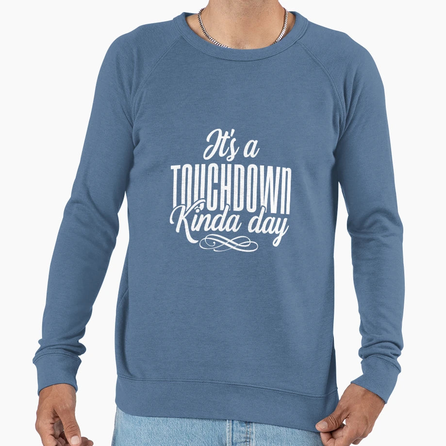 Football Mom Womens Its Touchdown Sweatshirt - Graphic Print Men Women - T-Shirt, Sweatshirt, Hoodie