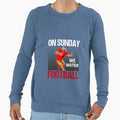 Football Lover American Football Sweatshirt - Custom Art Print Men Women - T-Shirt, Sweatshirt, Hoodie