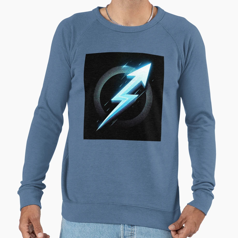Lightening Bolt Sweatshirt - Aesthetic Graphic Men Women - T-Shirt, Sweatshirt, Hoodie