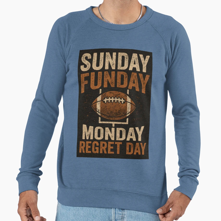 Funny Football T-Shirt - Fun Novelty Design Men Women - T-Shirt, Sweatshirt, Hoodie