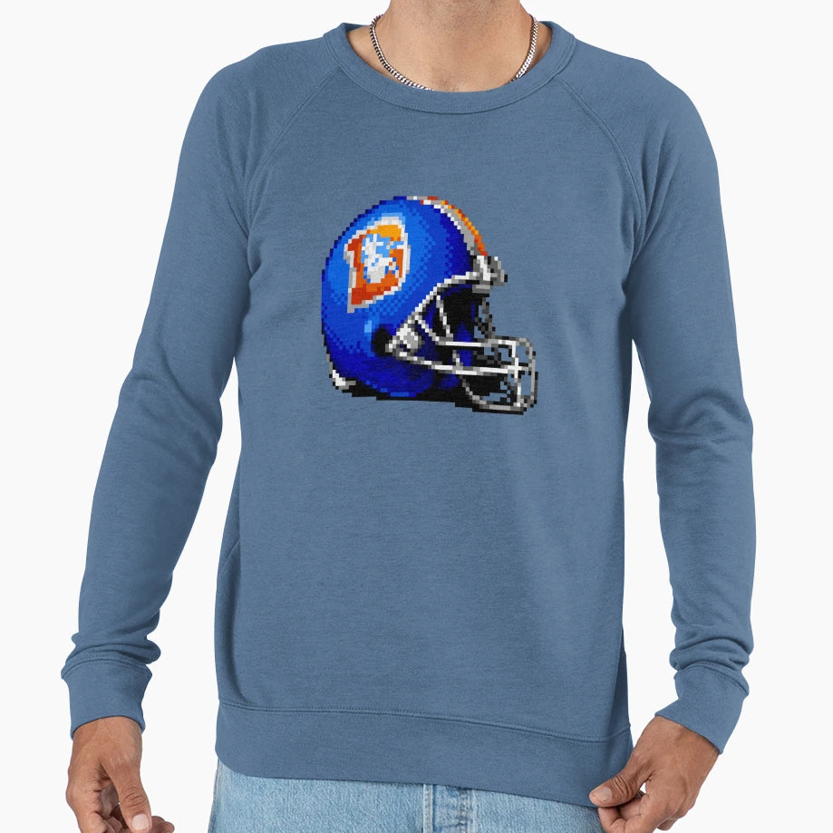 Broncos Helmet Sprite Sweatshirt - Trendy Graphic for Adults - T-Shirt, Sweatshirt, Hoodie