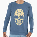 Handball Sport Skull Sweatshirt - Unique Graphic for Adults - T-Shirt, Sweatshirt, Hoodie