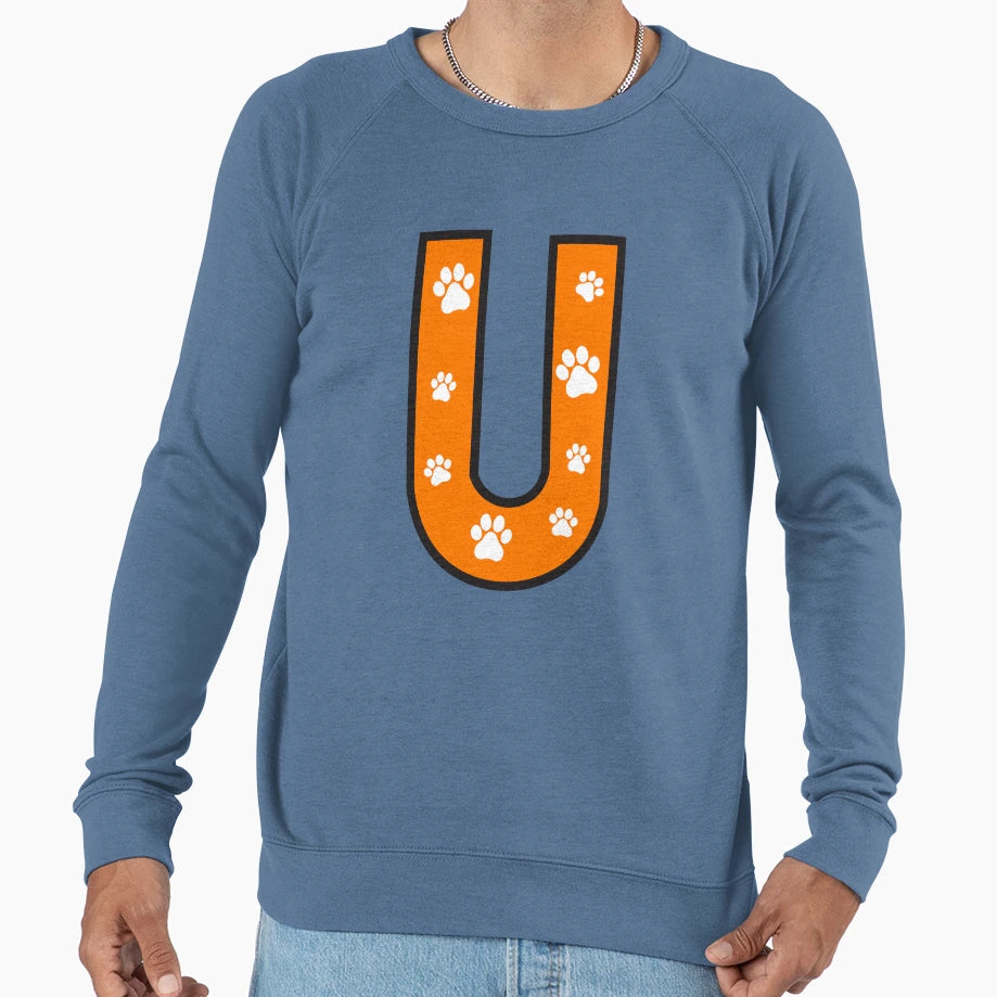 Copy Paw Alphabet Sweatshirt - Fun Novelty Design Men Women - T-Shirt, Sweatshirt, Hoodie