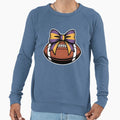 Purple Yellow Gold Football Sweatshirt - Custom Art Print Men Women - T-Shirt, Sweatshirt, Hoodie