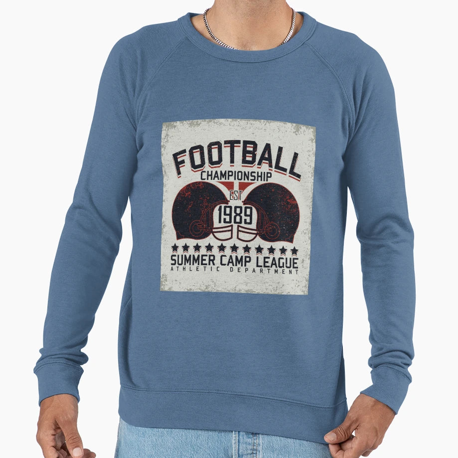 Football Championship Summer Sweatshirt - Graphic Print Men Women - T-Shirt, Sweatshirt, Hoodie