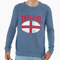 Rugby England Sweatshirt - Fun Novelty Design for Adults - T-Shirt, Sweatshirt, Hoodie