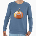 Football Two Pumpkin Sweatshirt - Casual Everyday Wear Men Women - T-Shirt, Sweatshirt, Hoodie