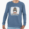 Football Mom Messy Bun Sunglasses Sweatshirt - Fun Novelty Design Unisex - T-Shirt, Sweatshirt, Hoodie