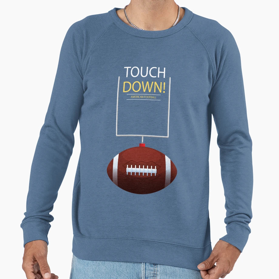 Touchdown Sweatshirt - Trendy Graphic for Adults - T-Shirt, Sweatshirt, Hoodie
