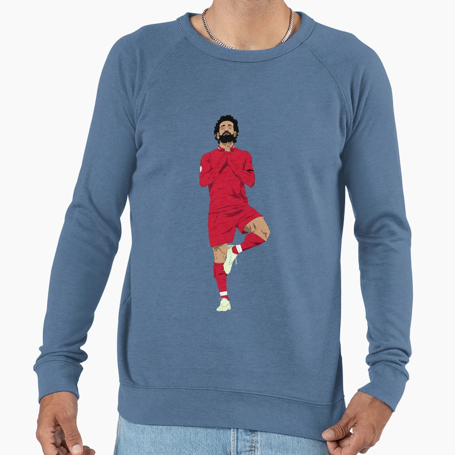 Mohamed Salah Yoga Goal Sweatshirt - Fun Novelty Design Men Women - T-Shirt, Sweatshirt, Hoodie