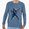 Dynamic Football Quarterback Sweatshirt - Casual Everyday Wear Unisex - T-Shirt, Sweatshirt, Hoodie