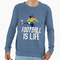 Who Loves Anime Football Is Life Sweatshirt - Trendy Graphic Unisex - T-Shirt, Sweatshirt, Hoodie