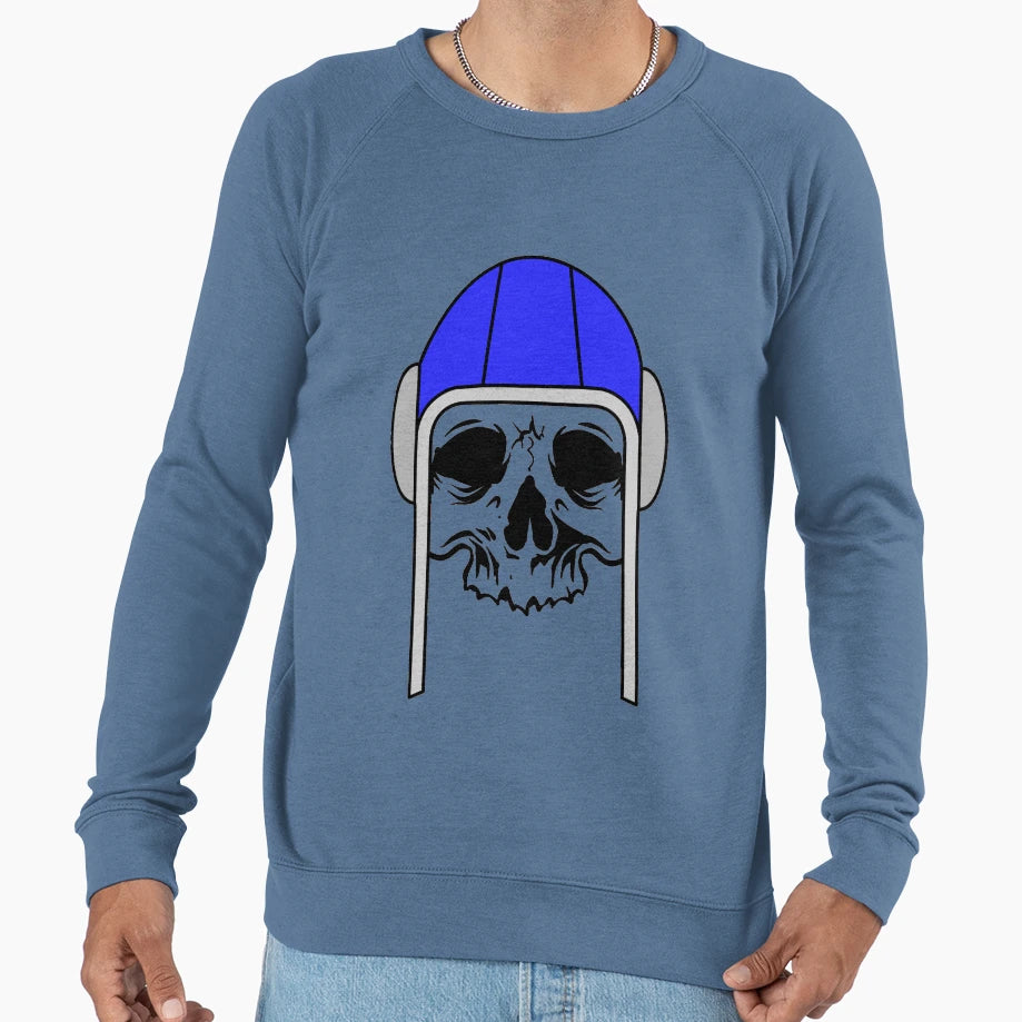 Water Polo Halloween Skull Sweatshirt - Minimalist Print for Adults - T-Shirt, Sweatshirt, Hoodie