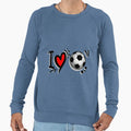 I Love Football Sweatshirt - Streetwear Style for Adults - T-Shirt, Sweatshirt, Hoodie