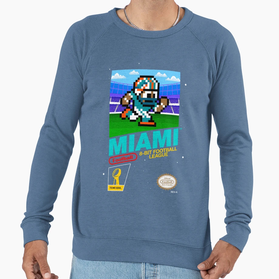 Miami Dolphins Sweatshirt - Casual Everyday Wear Unisex - T-Shirt, Sweatshirt, Hoodie