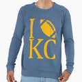 Sunday Funday I Love Kansas City Sweatshirt - Novelty Apparel for Adults - T-Shirt, Sweatshirt, Hoodie