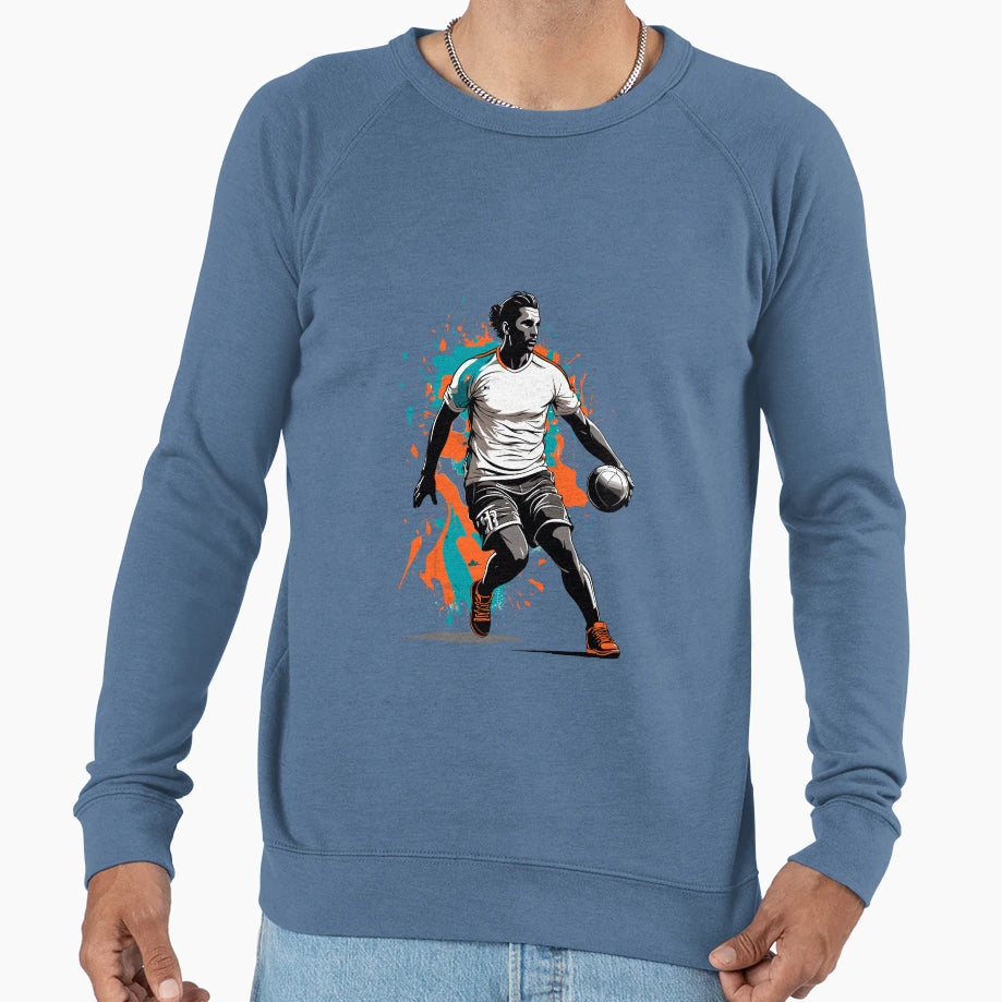 Handball Player Streetwear Iconic Sweatshirt - Minimalist Print Men Women - T-Shirt, Sweatshirt, Hoodie