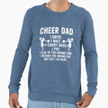 Cheer Dad Cheerleading Dad Cheerleader Sweatshirt - Novelty Apparel Unisex - T-Shirt, Sweatshirt, Hoodie
