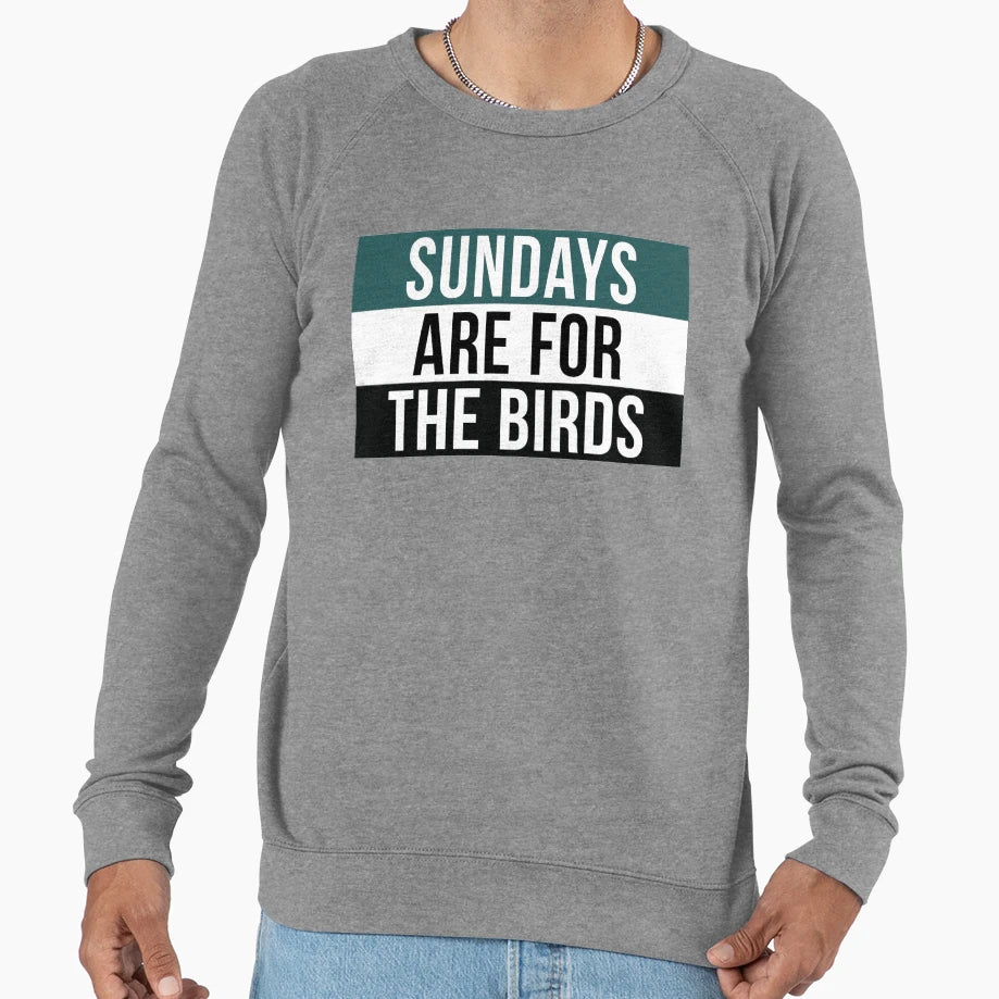 Sundays Are Birds Sweatshirt - Custom Art Print Unisex - T-Shirt, Sweatshirt, Hoodie