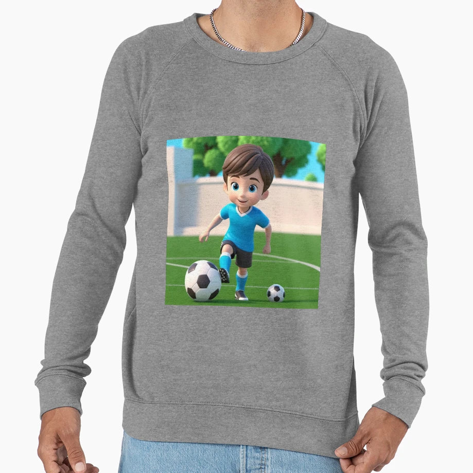 Dylan Playing Soccer Sweatshirt - Aesthetic Graphic Unisex - T-Shirt, Sweatshirt, Hoodie