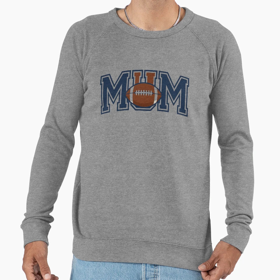 Custom American Football Sports Logo Sweatshirt - Novelty Apparel Unisex - T-Shirt, Sweatshirt, Hoodie